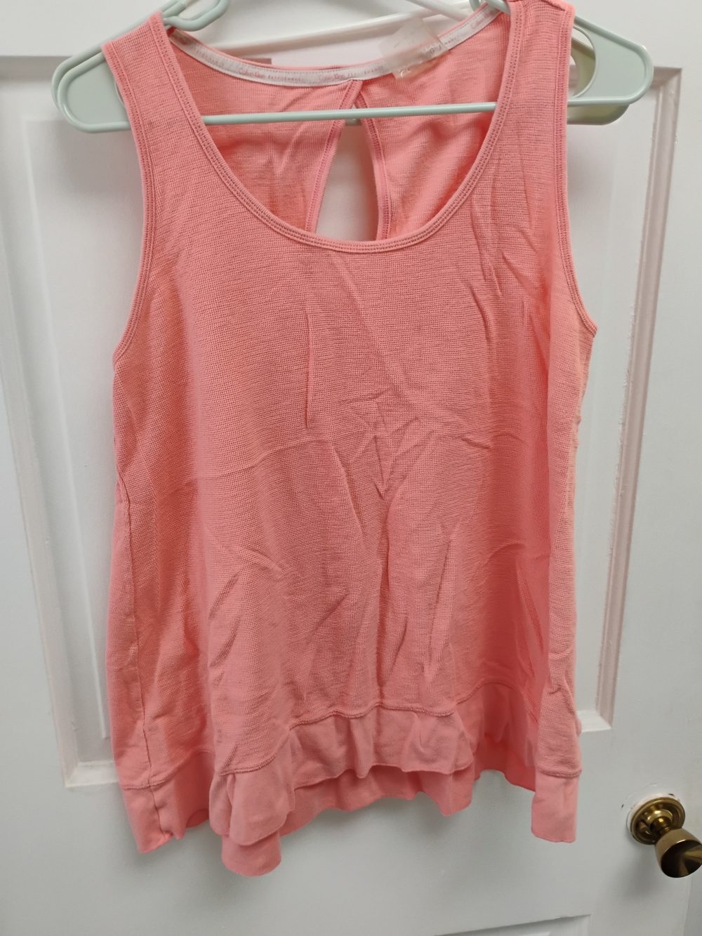 Calvin Klein Performance Pink Sleeveless Tank Top